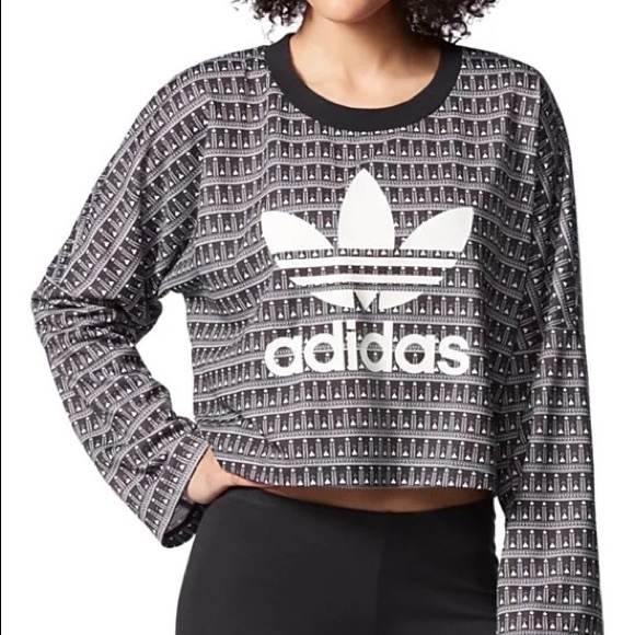 ADIDAS ORIGINALS | Pavao Crop Sweatshirt - Picture 2 of 5